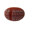 Morocco Terracotta Meditation Cushion with 100% natural buckwheat hulls