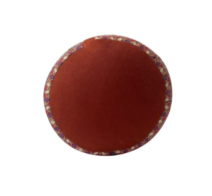Morocco Terracotta Meditation Cushion with 100% natural buckwheat hulls