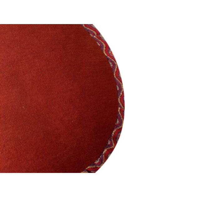 Morocco Terracotta Meditation Cushion with 100% natural buckwheat hulls
