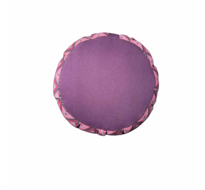 Подушка для медитації Дзафу Геометрія Purple