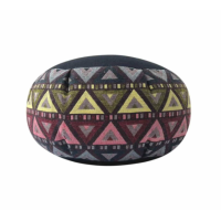 Zafu Meditation Cushion Geometry Dark blue