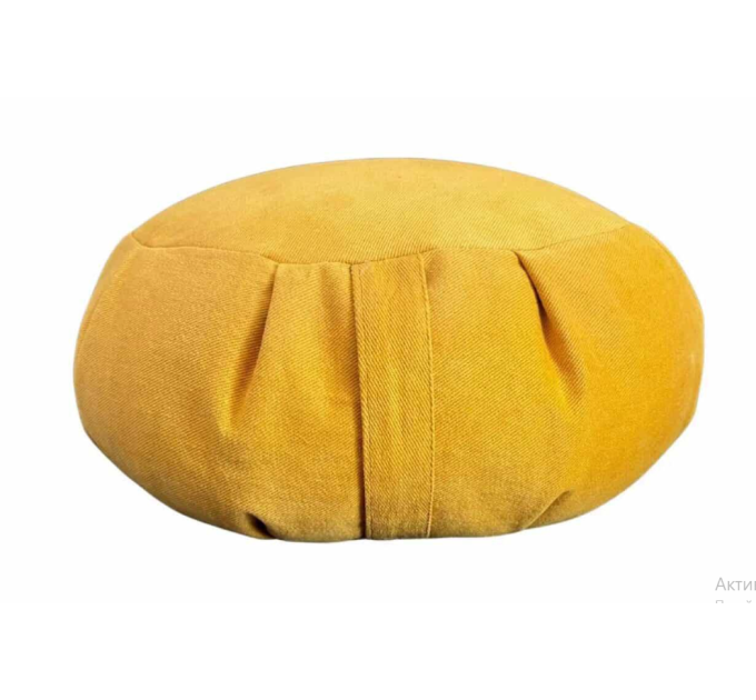Подушка для медитації Дзафу Yellow