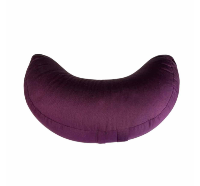Подушка для медитации полумесяц RAO Purple