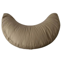 Crescent moon meditation cushion RAO cappucino