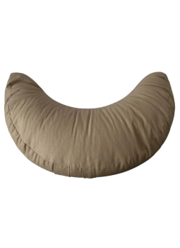 Crescent moon meditation cushion RAO cappucino Crescent moon meditation cushion RAO cappucino