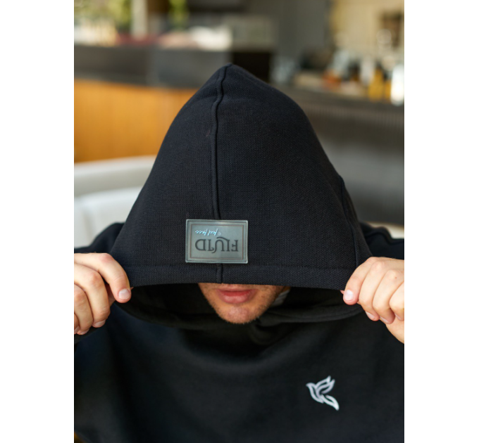 Warm Mans Black Hoodies