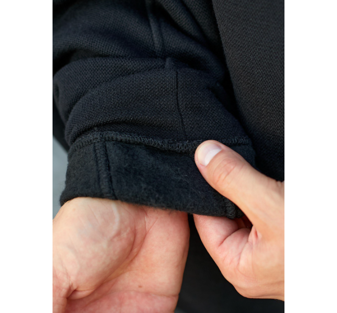 Warm Mans Black Hoodies