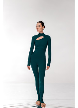 Sports jumpsuit Shadow Emerald