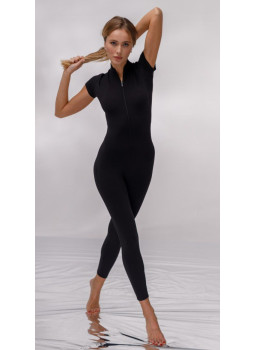 Shemer Black sports jumpsuit