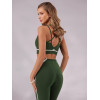 Спортивные леггинсы Stripes Green зеленые