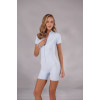 Shemer Velo Light blue woman jumpsuit