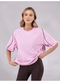 LINE T-Shirt  Pink 