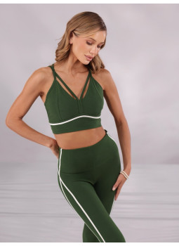 Vyra Green Sports Top