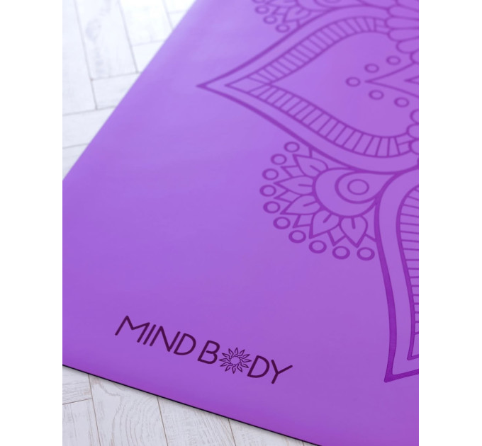 MANDALA Yoga Mat Violet | Mind Body
