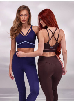 Women's top Vyra (blue)