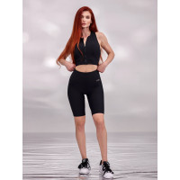 Спортивний комплект Velo + Top Queen (black)
