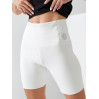Women's cycling shorts Wide Belt Ivory