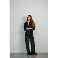 Піжамний костюм Vella Black