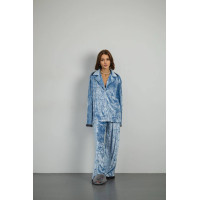 Vella Blue pajama suit
