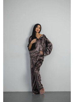 Vella Brown pajama suit Vella Brown pajama suit
