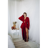 Домашній костюм Afina Burgundy