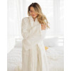 White Charm Terry Bathrobe