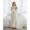White Charm Terry Bathrobe