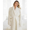 White Charm Terry Bathrobe