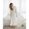 White Charm Terry Bathrobe