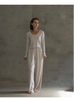 Pajama suit Lana Beige Pajama suit Lana Beige
