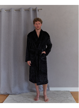Халат чоловічий Black