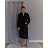 Men's Black Bathrobe