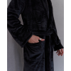 Men's Black Bathrobe
