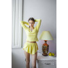 Піжамний костюм-трійка Nicoletta Yellow трикотажний