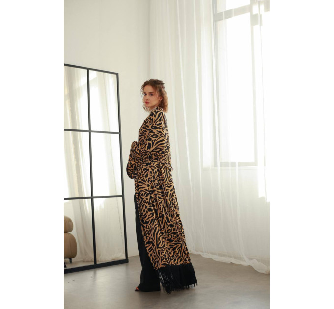 Домашній халат Samira Leopard