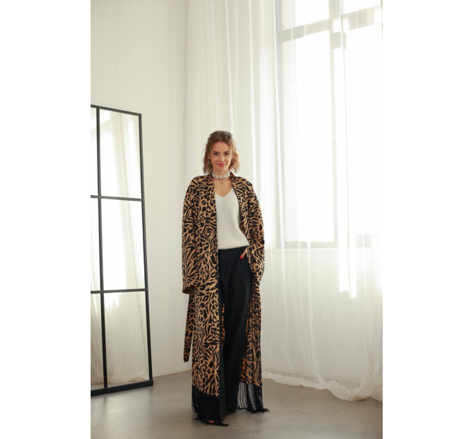 Домашній халат Samira Leopard