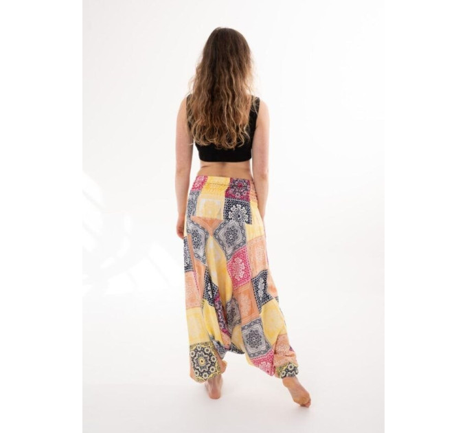 Шаровари Аладіни Vibrant Mandala RAO WEAR — свобода рухів і яскравий