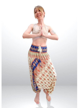 Paisley Aladdin Pants Terracotta 