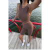 Велосипедки «СИДЖЕС» шоколадного цвета | Zenwear