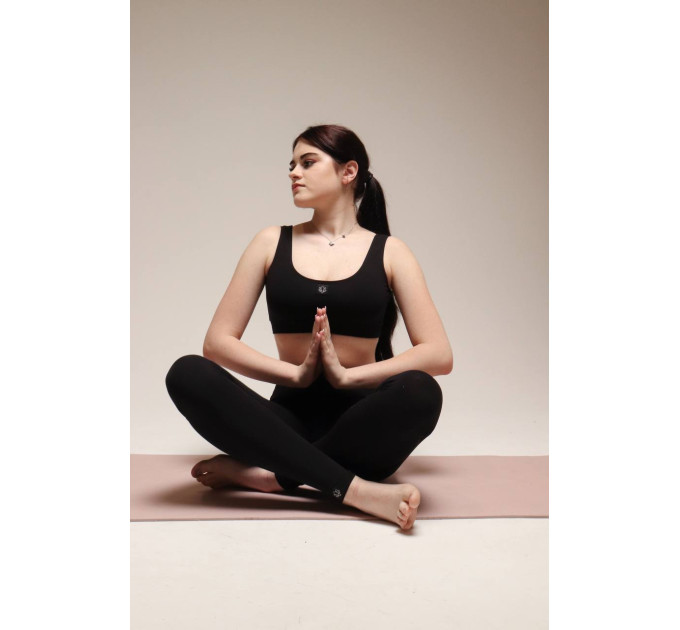 Спортивный топ Unit Black Yoga Go