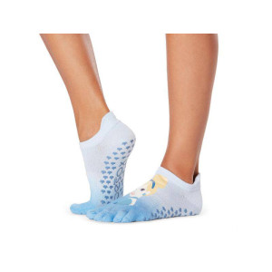 Шкарпетки для йоги Toesox Full Low Rise Glass Slipper