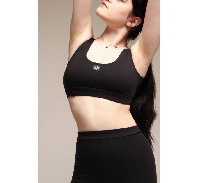 Спортивный топ Unit Black Yoga Go