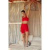 Красные женские велосипедки «СИДЖЕС» | Zenwear