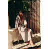 OKINAWA Gray Linen Kimono | Zenwear