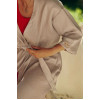 OKINAWA Gray Linen Kimono | Zenwear