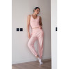 Kandi Top by Zenwear in Pink — Clean Design and Comfort