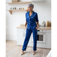 Jeny Blue pajama suit