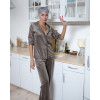 Jeny Brown pajama suit
