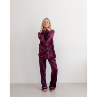 Пижамный костюм Jeny Burgundy