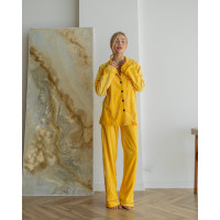 Jeny Yellow pajama suit